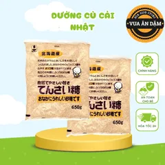 Đường Củ Cải Nhật cho bé ăn dặm