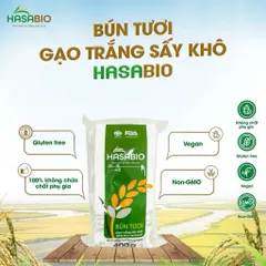 (Tổng Hợp) Bún gạo, Phở gạo, Bún lứt hữu cơ cho bé ăn dặm và cả nhà-HasaBio