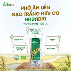 (Tổng Hợp) Bún gạo, Phở gạo, Bún lứt hữu cơ cho bé ăn dặm và cả nhà-HasaBio