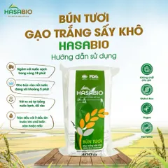 (Tổng Hợp) Bún gạo, Phở gạo, Bún lứt hữu cơ cho bé ăn dặm và cả nhà-HasaBio