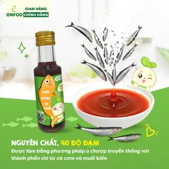 Nước mắm cho bé ăn dặm cao cấp ANPASO / Sống Sạch-Green Food