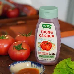 Tương cà chua Spico Cho Bé 430g Tương Cà Hữu Cơ Cho Bé Dậy Vị Cà Chua Tươi Gấp Đôi Cô Đặc Tự Nhiên