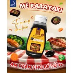  Nước Sốt KABAYAKI Nhật Bản Truyền Thống Dùng Cho Bé Từ 1 Tuổi và Gia Đình, Chay Mặn Đều Dùng Được