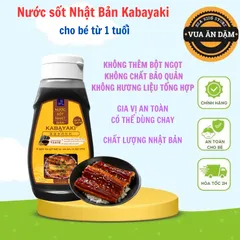  Nước Sốt KABAYAKI Nhật Bản Truyền Thống Dùng Cho Bé Từ 1 Tuổi và Gia Đình, Chay Mặn Đều Dùng Được