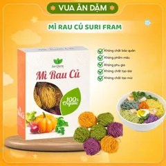 [SURI FRAM] Mì Cải Kale | Hoa đậu biếc | Rau củ hữu cơ cho bé ăn dặm, ăn Eat Clean