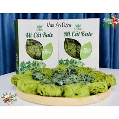 [SURI FRAM] Mì Cải Kale | Hoa đậu biếc | Rau củ hữu cơ cho bé ăn dặm, ăn Eat Clean