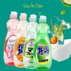 Nước rửa chén hữu cơ Rocket rửa chén bát ăn dặm cho bé 600ml (Made in Japan)