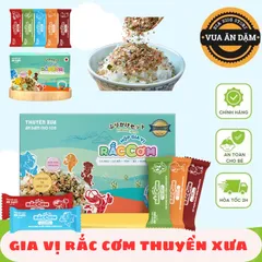 Gia vị rắc cơm Thuyền Xưa 5 vị cho bé ăn dặm từ 1 tuổi