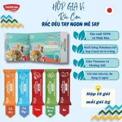 Gia vị rắc cơm Thuyền Xưa 5 vị cho bé ăn dặm từ 1 tuổi