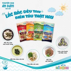 Gia vị rắc cơm Thuyền Xưa cho bé ăn dặm từ 1 tuổi