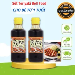 Sốt TERIYAKI Nhật Bản Bell Foods Chai 250g-Gia Vị Ăn Dặm Cho Bé Từ 12M+