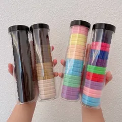 Set hộp 20 cái dây chun buộc tóc phong cách Hàn Quốc