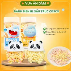 Bánh men bi GẤU TRÚC COSCO hộp 100G