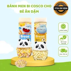 Bánh men bi GẤU TRÚC COSCO hộp 100G
