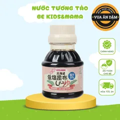 NƯỚC TƯƠNG TẢO BẸ KIDS&MAMA / Anber NHẬT BẢN CHAI 100ML