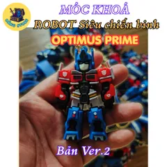 Móc Khóa Optimus Prime Siêu Chiến Binh ROBOT Transformers - Hai Phiên Bản Ver.2 & Ver.3