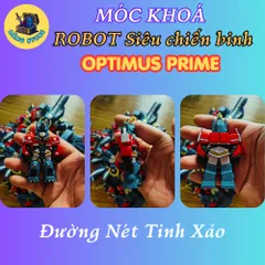 Móc Khóa Optimus Prime Siêu Chiến Binh ROBOT Transformers - Hai Phiên Bản Ver.2 & Ver.3