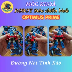 Móc Khóa Optimus Prime Siêu Chiến Binh ROBOT Transformers - Hai Phiên Bản Ver.2 & Ver.3