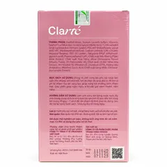 Dung Dịch Vệ Sinh Phụ Nữ Clarté Organic Có Postbiotic Và Thảo Dược Thiên Nhiên, Hỗ Trợ Cân Bằng pH, Dưỡng Ẩm, Làm Sạch Dịu Nhẹ, Chăm Sóc Hệ Vi Sinh Vùng Nhạy Cảm