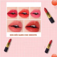 Son thỏi lì Naris CNC Ceniciente Lipstick Nhật Bản 3g - Hàng chính hãng