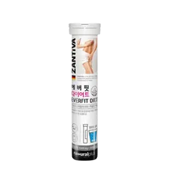 (Chính gốc) Viên Sủi Giảm Cân Zantiva Everfit Cao Cấp Từ Đức - Hỗ Trợ Giảm Cân Tự Nhiên, Cung Cấp Dinh Dưỡng, 20 Viên