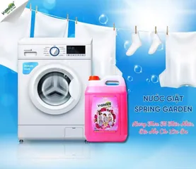 Nước giặt xả 5 in 1 V_green can 10 lít