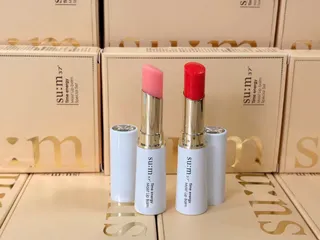 Set son dưỡng môi Sum37 Time Energy Moist Lip Balm Special 2 màu Coral & Red 889217