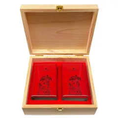 Trà Shan Tuyết Bạch Ngọc 200gram Hộp Gỗ Thông Trà Sạch Tân Cương Xanh