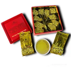 Trà Đinh Ướp Sen Ngọc Tỉnh Liên 100gram Trà Sạch Tân Cương Xanh