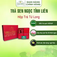 Trà Sen Ngọc Tỉnh Liên  Hộp Long Phượng,Đại Việt , Hứng Dừa , Tứ Long Trà Sạch Tân Cương Xanh