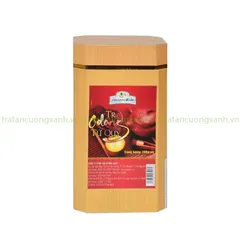 Trà Ô Long Tứ Qúy - Hộp Giả Gỗ 200gram Trà Sạch Tân Cương Xanh