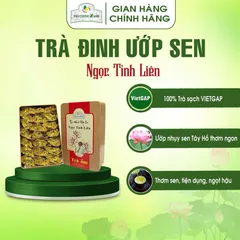 Trà Đinh Ướp Sen Ngọc Tỉnh Liên 100g, 200g - Trà Ấm Trà Sạch Tân Cương Xanh
