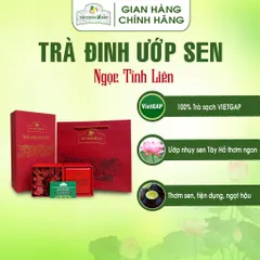 Hộp Qùa Trà Đinh Ướp Sen Ngọc Tỉnh Liên Hộp Hứng Dừa, Long Phương, Đại Việt, Tứ Long Trà Sạch Tân Cương Xanh
