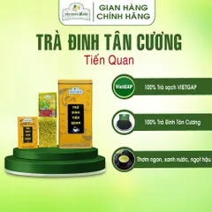 Trà Đinh Tân Cương Tiến Quan 100g 200g, 250g 500g Trà Sạch Tân Cương Xanh