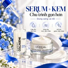 Kem Dưỡng Da LOreal Collagen Expert 50ml - Dưỡng Ẩm, Cải Thiện Độ Đàn Hồi và Săn Chắc Da Trưởng Thành
