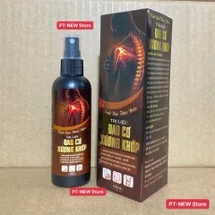 Xịt Tinh Dầu Xoa Bóp ĐAU CƠ XƯƠNG KHỚP 100ml-Hỗ Trợ Giảm Đau Mỏi Cơ,Xương Khớp,Vai Gáy,Tê Bì Chân Tay