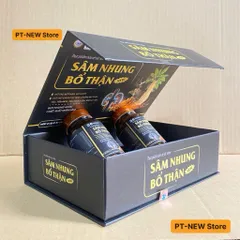 [Chính hãng] SÂM NHUNG BỔ THẬN New(hộp/2lọ/60v)Bổ sung dưỡng chất,hỗ trợ tăng cường sức khỏe đề kháng