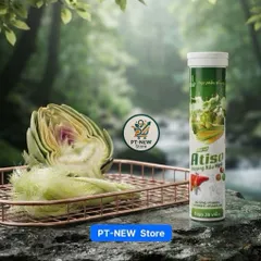 Viên Sủi ATISO Hương Râu Ngô-Giúp Thanh Nhiệt,Mát Gan,Bổ Sung VitaminC B1 B6 Cho Cơ Thể(T/20v/3,8g)