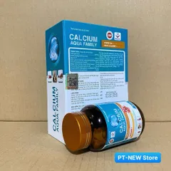 (Canxi Hữu Cơ) CALCIUM AQUA-Hỗ Trợ Phát Triển Chiều Cao, Bổ sung Canxi Tảo Biển D3 cho xương(h/30v)