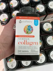 VIÊN UỐNG COLLAGEN YOUTHEORY VERISOL MẪU MỚI MỸ HỘP 345 VIÊN