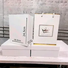 Hộp quà xịn cao cấp + túi giấy tặng kèm giấy rơm hồng  CÓ HOẢ TỐC