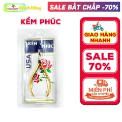 Kềm cắt da kềm phúc thép USA [cam kết chính hãng] - kìm nhặt da thép không gỉ chuyên dụng làm nail  CÓ HOẢ TỐC