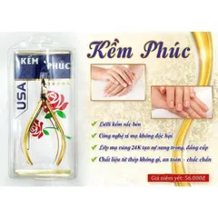 Kềm cắt da kềm phúc thép USA [cam kết chính hãng] - kìm nhặt da thép không gỉ chuyên dụng làm nail  CÓ HOẢ TỐC