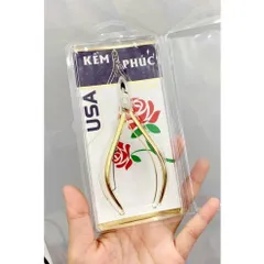 Kềm cắt da kềm phúc thép USA [cam kết chính hãng] - kìm nhặt da thép không gỉ chuyên dụng làm nail  CÓ HOẢ TỐC