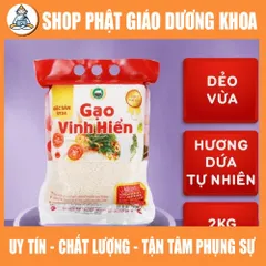 Gạo ST24 Vinh Hiển 2kg - Dẻo thơm nhiều, mềm, ngon cơm 890450