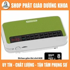 Đài giảng Pháp thiền sư Thích Nhất Hạnh trọn bộ craven + thẻ + sạc +  sanh sách bài cực hay