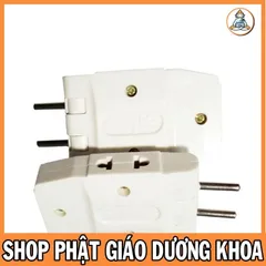 LOẠI XỊN, Phích cắm điện, ổ câm điện thông minh 1 chia 3