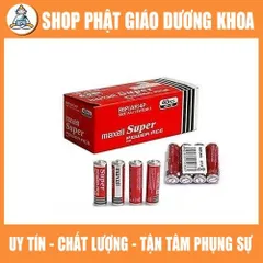 Vỉ 4 Viên Pin Tiểu Maxell AA Nguyên Seal