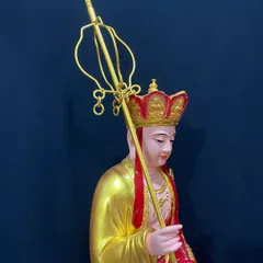 Tôn Tượng Địa Tạng Vương Bồ Tát Ngồi 50cm Mẫu Mới Composite