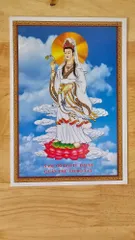 Tờ Chú Đại Bi Quan Âm Đứng A5 không gấp gọn 890552